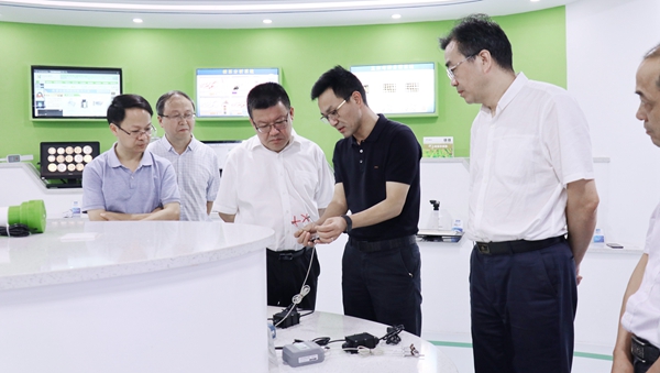 浙江省農業農村廳黨組書記、廳長王通林一行蒞臨托普云農調研