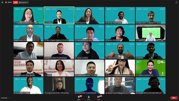 決賽參賽團隊和評委、發言嘉賓合影留念